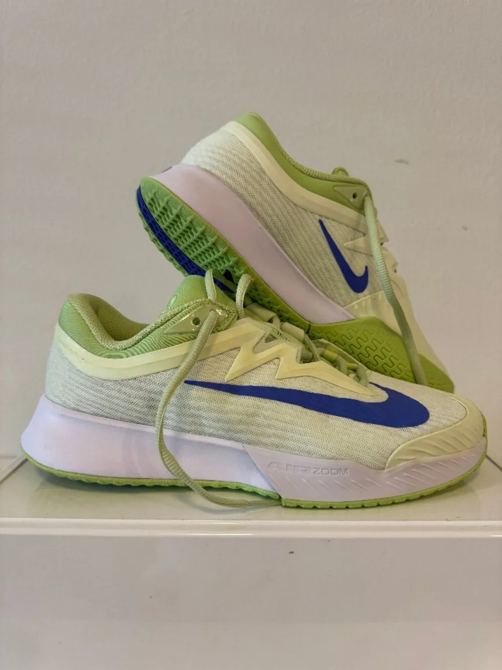 Nike Zoom Vapor Pro 3 HC Volt Tint Sapphire Tennis Shoes Women’s 8.5 FZ2158-700